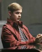Alex Rider Otto Farrant Maroon Cotton Jacket