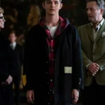 Alex Rider Otto Farrant Woolen Black Coat