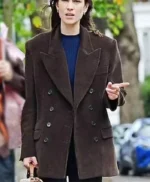 Alexa Chung 2023 Vintage Brown Blazer