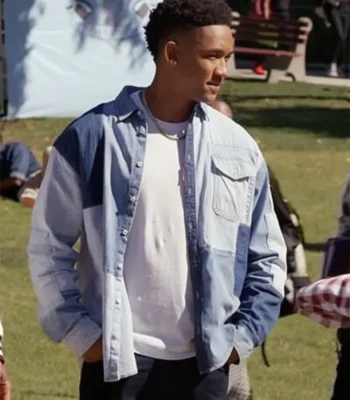 All American Homecoming Damon Patchwork Shirt