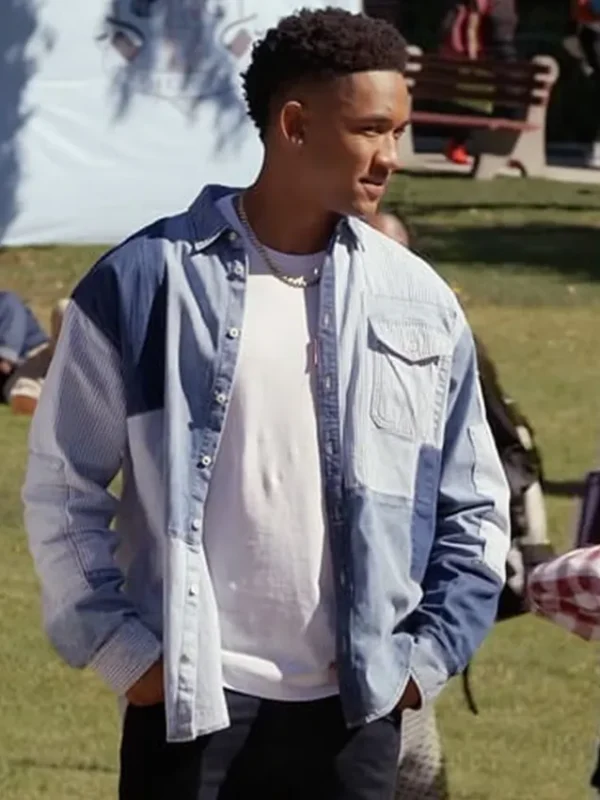 All American Homecoming Damon Patchwork Shirt