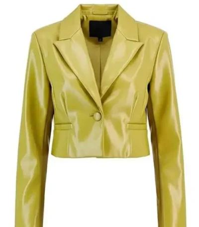 All American Homecoming Nathaniel Hardin Cropped Blazer