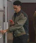 All American Homecoming Peyton Alex Smith Bomber Jacket