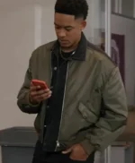 All American Homecoming Peyton Alex Smith Bomber Jacket