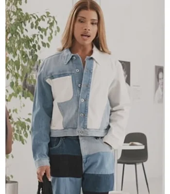All American Homecoming S02 Rhoyle Ivy King Denim Suit