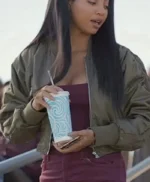 All American Homecoming Thea Mays Bomber Jacket