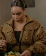 All American S05 Madison Shamoun Bomber Jacket