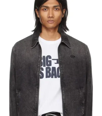 All American S06 Asher Black J-Harris Denim Jacket