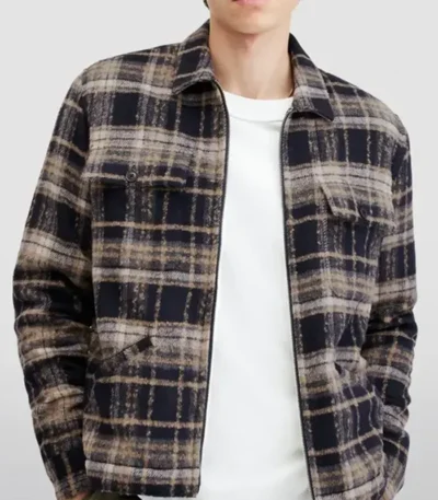 All American S06 Spencer James Allsaints Crosby Jacket