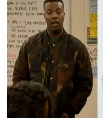 All American S06 Spencer James Camo Print Jacket