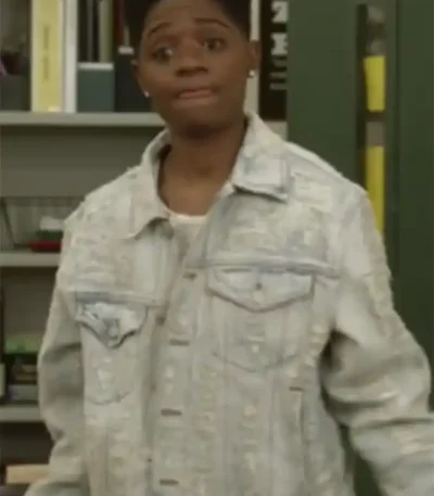 All American S06 Tamia Cooper Denim Jacket