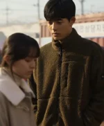 All Of Us Are Dead Lee Su hyeok Brown Fur Jacket