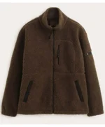 All Of Us Are Dead Lee Su hyeok Brown Fur Jacket