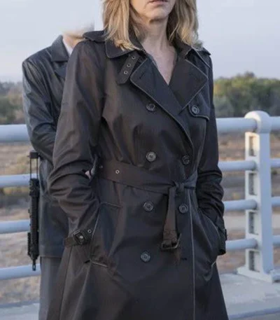 Ally Walker Colony Long Trench Coat