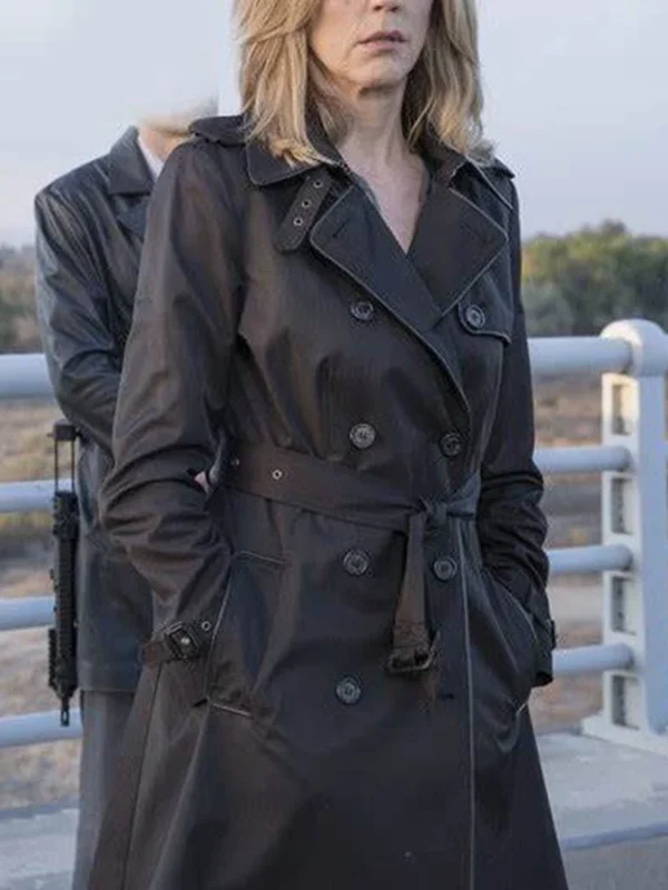 Ally Walker Colony Long Trench Coat