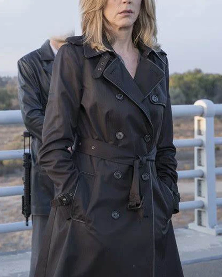 Ally Walker Colony Long Trench Coat Ally Walker Colony Long Trench Coat