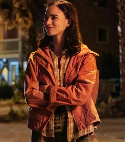Along for the Ride Auden Orange Jacket