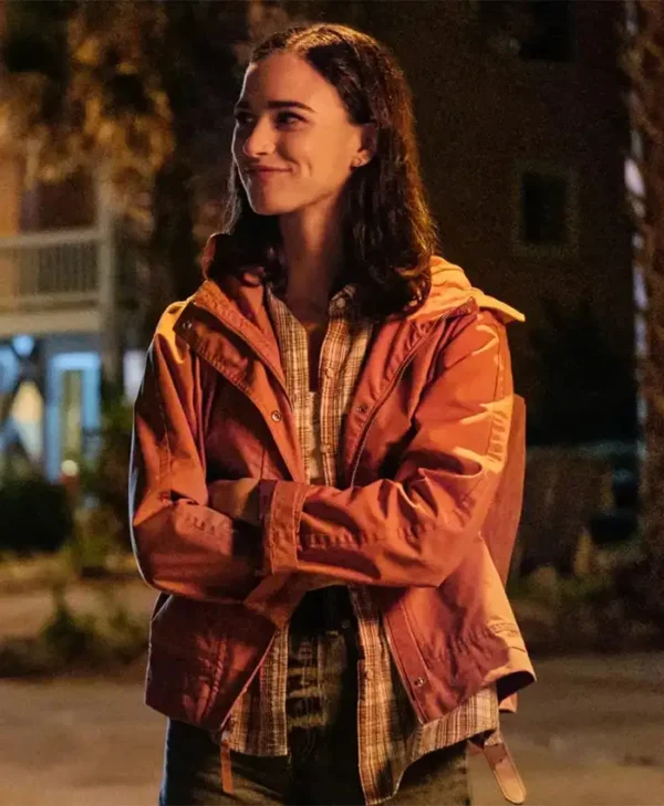 Along for the Ride Auden Orange Jacket