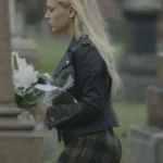 Alyvia Alyn Lind Chucky Leather Jacket