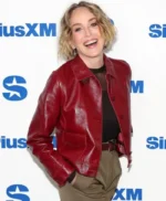 SiriusXM Studios Sharon Stone Leather Jacket