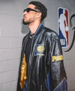Tyrese Haliburton Pacers Leather Jacket