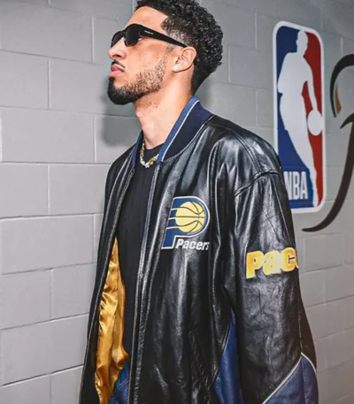 Tyrese Haliburton Pacers Leather Jacket