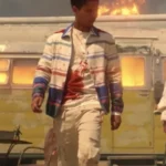 American Horror Stories EP03 Chad Striped Jacket