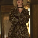 American Horror Story Lana Winters Leopard Coat