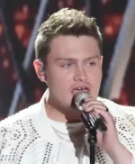 American Idol 2023 Zachariah Smith White Jacket
