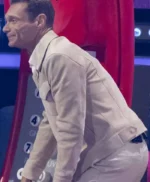American Idol Ryan Seacrest Beige Suede Jacket
