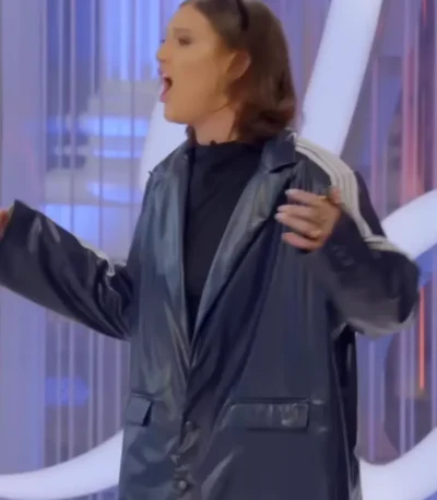 American Idol S24 Mary Jo Young Leather Blazer