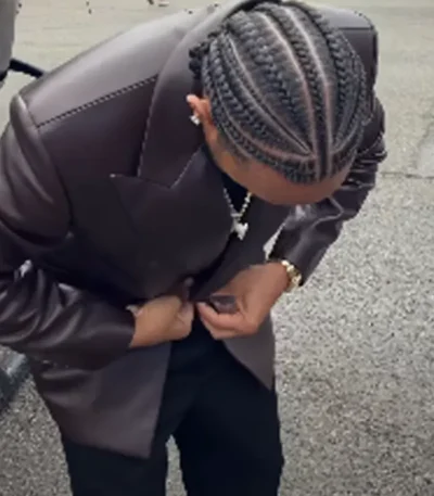 Ludacris Leather Blazer