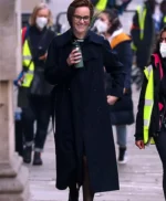 Anatomy of a Scandal Michelle Dockery Black Duster Coat