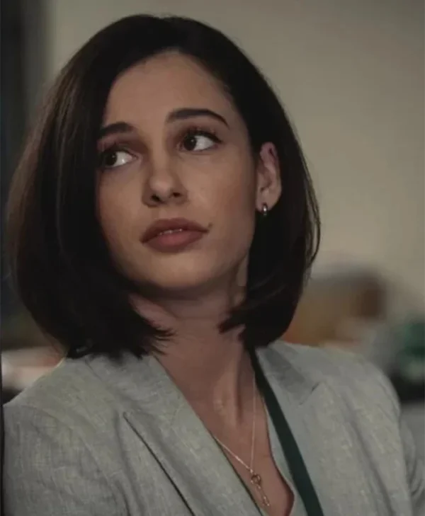 Anatomy of a Scandal Olivia Lytton Grey Blazer Coat