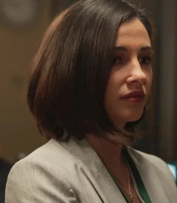 Anatomy of a Scandal Olivia Lytton Grey Blazer Coat