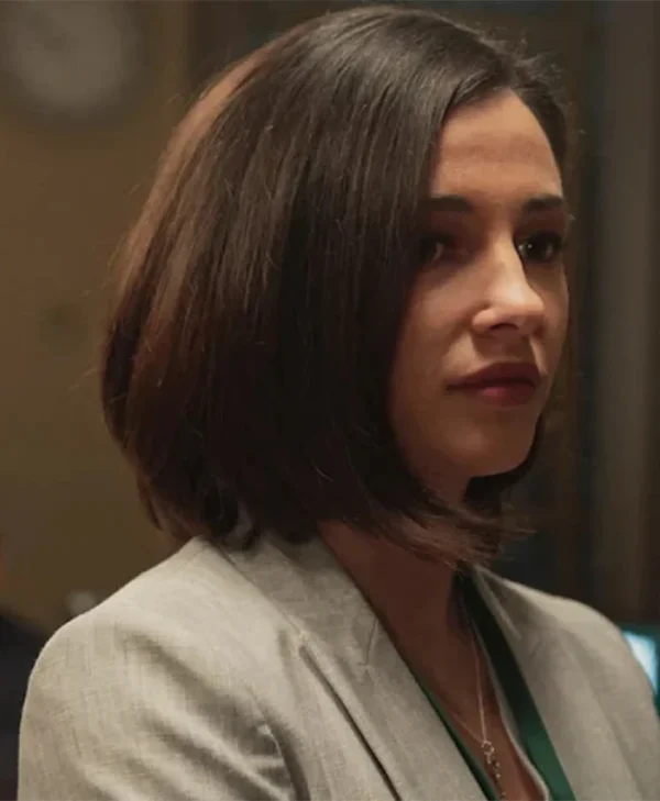 Anatomy of a Scandal Olivia Lytton Grey Blazer Coat
