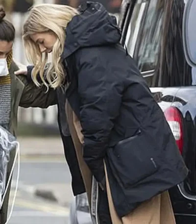 Anatomy of a Scandal Sophie Whitehouse Black Puffer Jacket