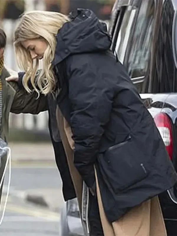 Anatomy of a Scandal Sophie Whitehouse Black Puffer Jacket