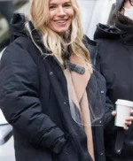 Anatomy of a Scandal Sophie Whitehouse Black Puffer Jacket