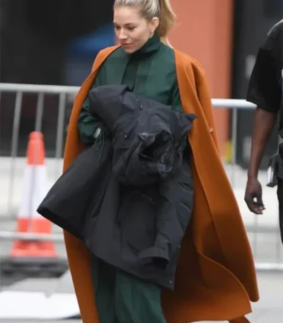 Anatomy of a Scandal Sophie Whitehouse Brown Long Coat