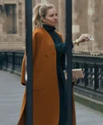 Anatomy of a Scandal Sophie Whitehouse Brown Long Coat