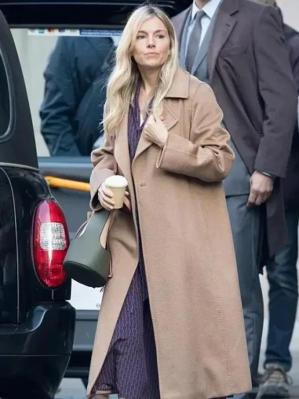 Anatomy of a Scandal Sophie Whitehouse Brown Trench Coat