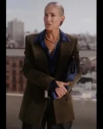 And Just Like That Carrie Bradshaw Brown Blazer