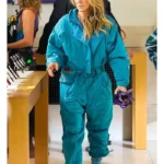 And Just Like That Carrie Bradshaw Blue Jumpsuit