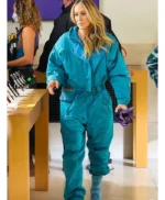 And Just Like That Carrie Bradshaw Blue Jumpsuit