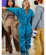 And Just Like That Carrie Bradshaw Blue Jumpsuit