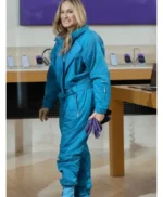 And Just Like That Carrie Bradshaw Blue Jumpsuit