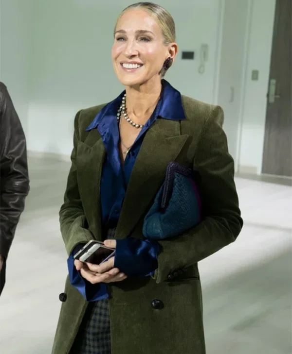 And Just Like That Carrie Bradshaw Brown Blazer