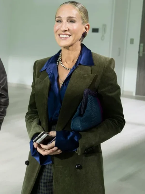 And Just Like That Carrie Bradshaw Brown Blazer