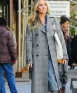 And Just Like That Carrie Bradshaw Grey Coat